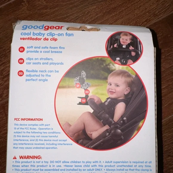 New Baby Stroller Fan - Picture 2 of 4